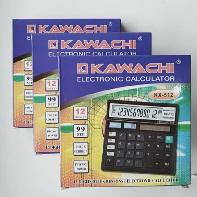 

KALKULATOR KAWACHI KX-512 12 DIGIT