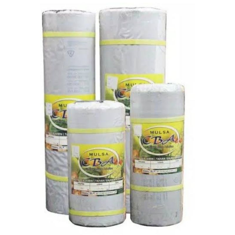 Plastik Mulsa 120 cm X 500 M merek CBA panjang 500 m lebar 120 cm