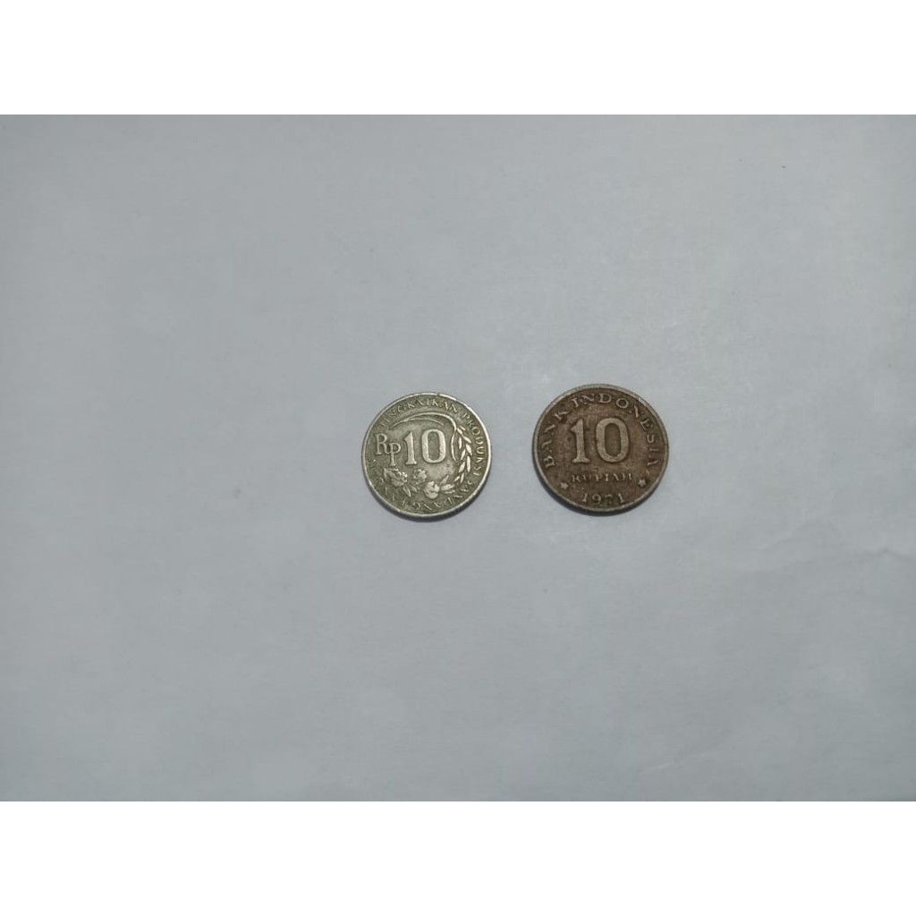 TERBARU Uang koin kuno Negara Malaysia 10 Sen Tahun 1971 1St Series-Parliament