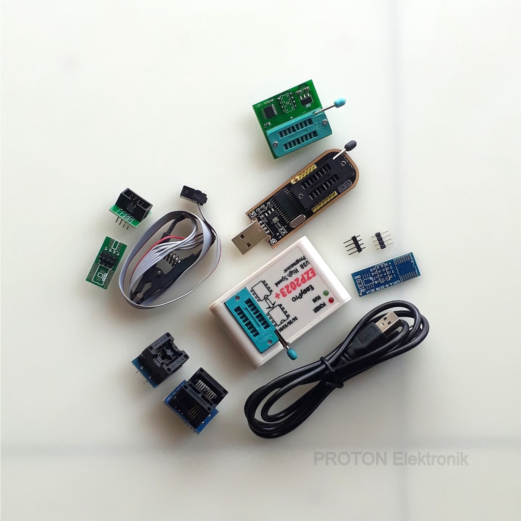 Alat Flash IC Bios EZP2023 CH341 pro CH341A Update EZP2010 EZP2013 EZP2019 Versi Paket Komplit Read 