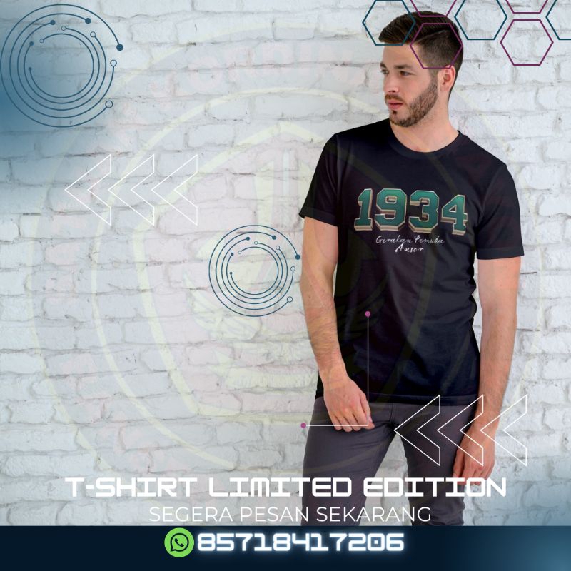 kaos Ansor 1934| lengan pendek