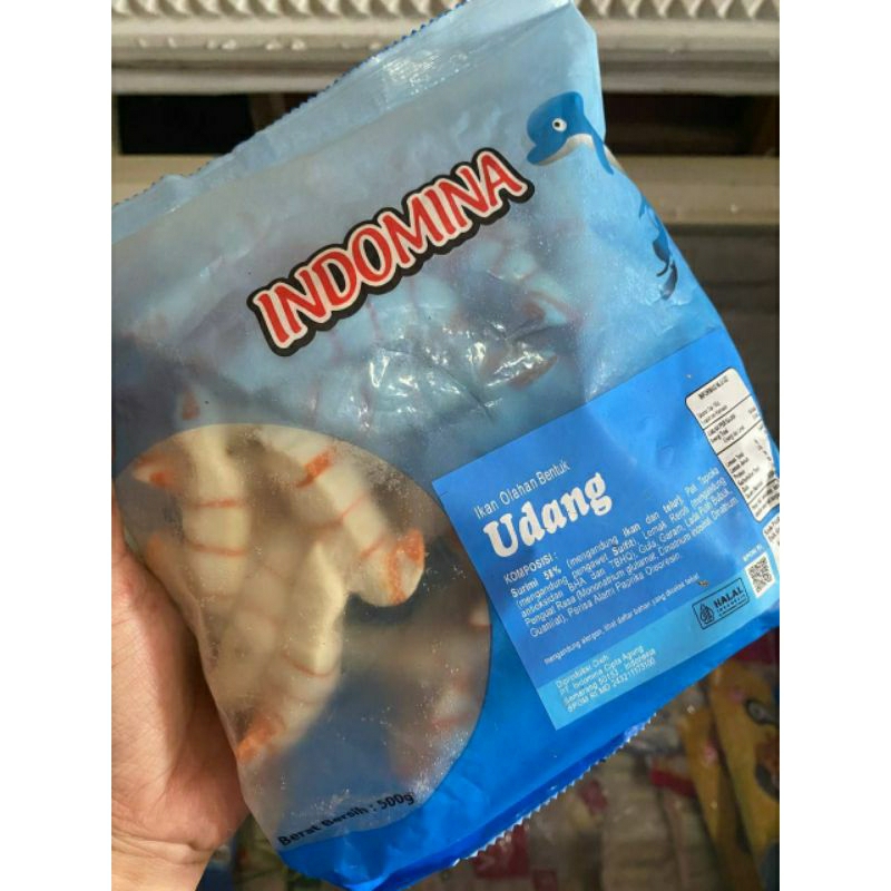 

INDOMINA BENTUK UDANG 500GR