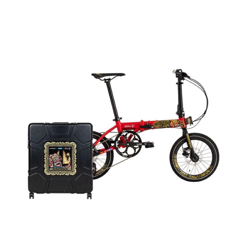 Sepeda Lipat Folding Bike 16 Element Fold X Bali Free Koper