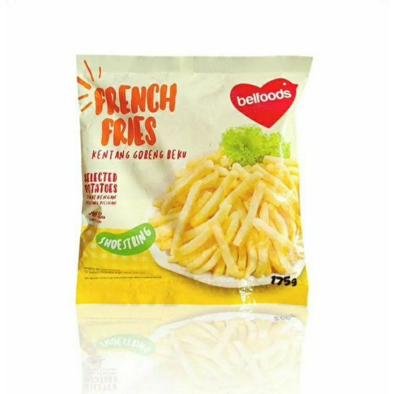 

Belfoods French Fries Kentang Goreng Shoestring 175g