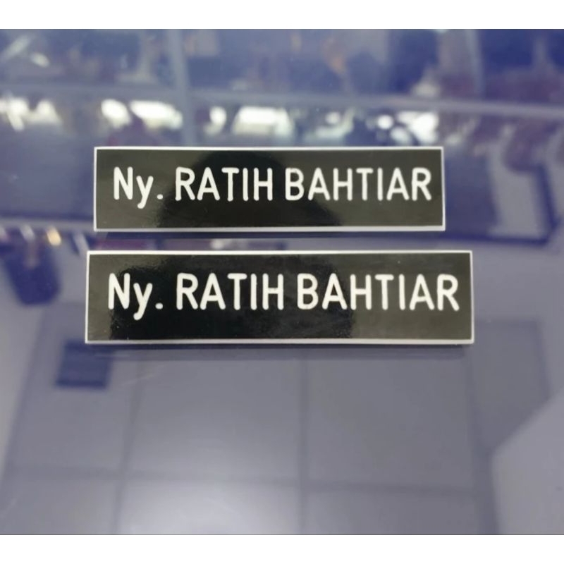 

Nametag/Papan Nama Dada gravo - PENITI