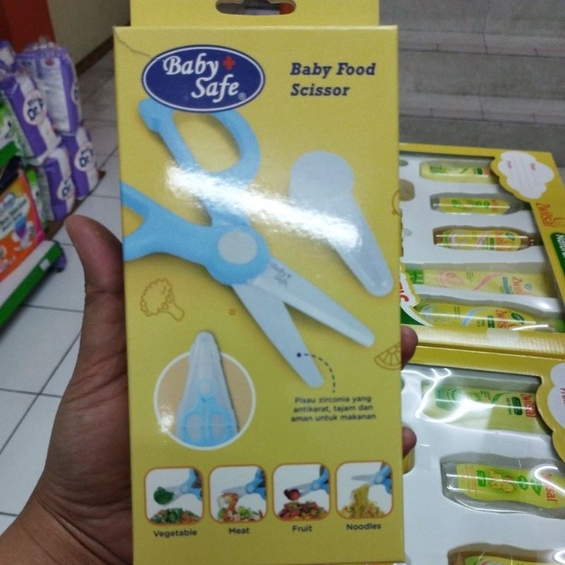 

baby safe babyfood scissor Bfs01