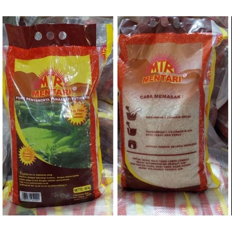 

Beras Mentari repack 1kg