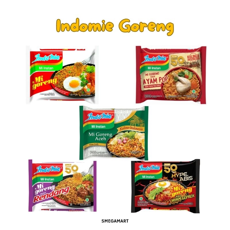 

INDOMIE Mie Instan Goreng