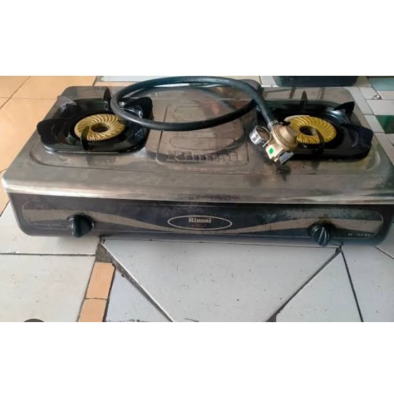kompor bekas 2 tungku