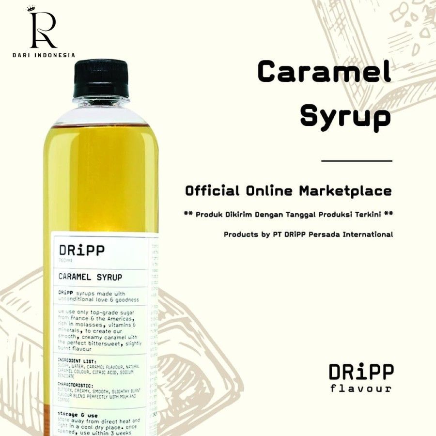 

DRIPP - Minuman Sirup Caramel 760ML