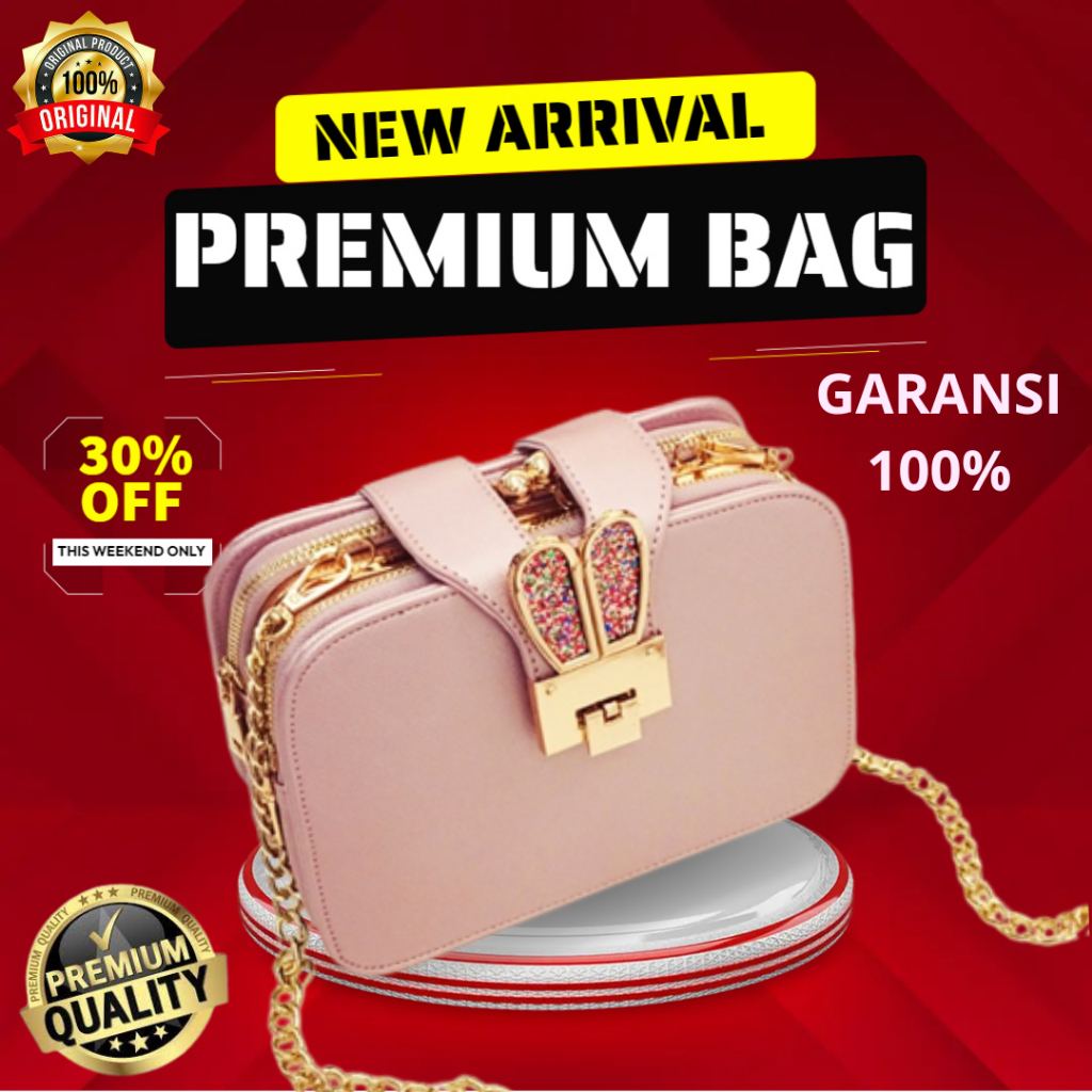 lu12 Tas Pesta Mewah Wanita Ibu Buat Kondangan Elegan Import Batam Terbaru Slempang Cewek pesta