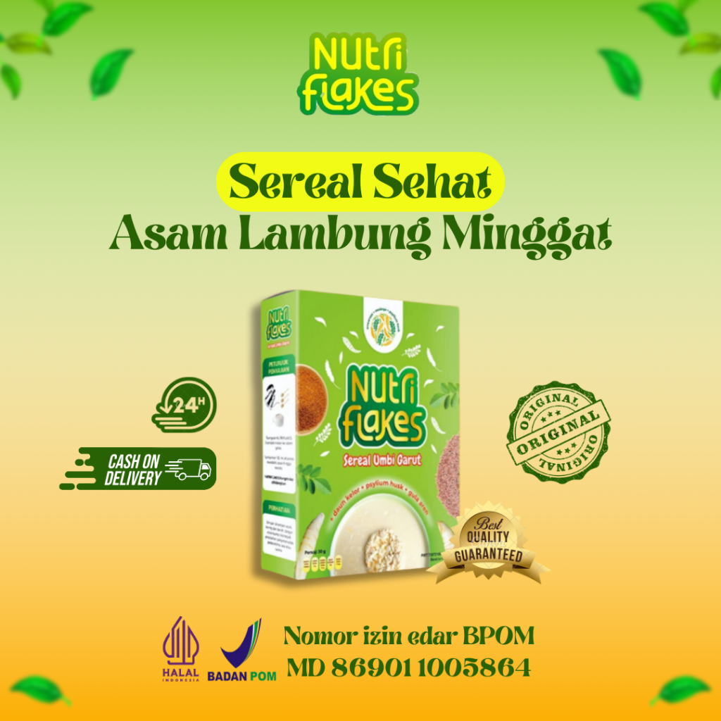 

Sereal Nutriflakes Solusi Asam Lambung Minggat