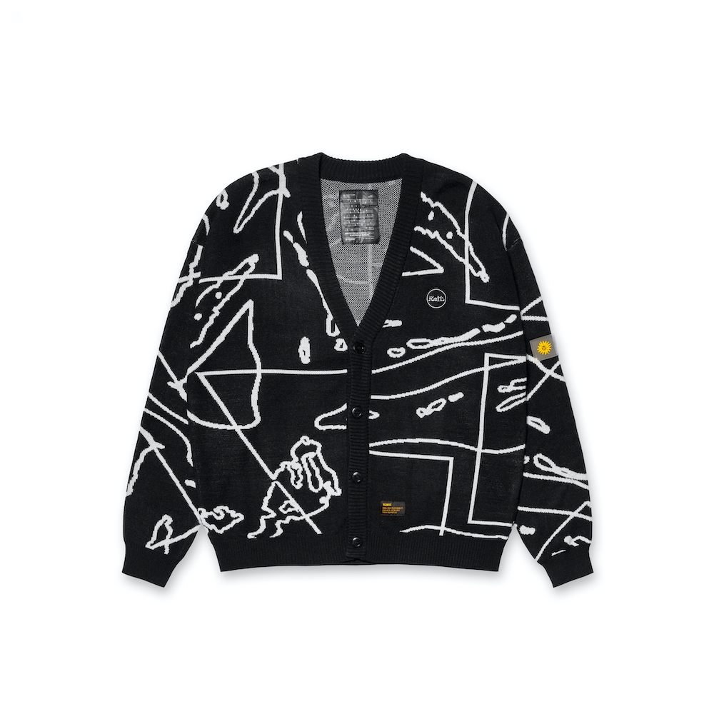Vearst Koil Cardigan Knitwear Rajut Trapeze
