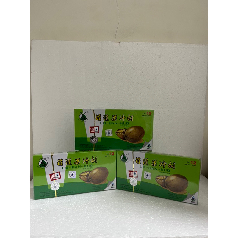 

Lo Han Kou Infusion untuk Pereda Panas Dalam-12pcs