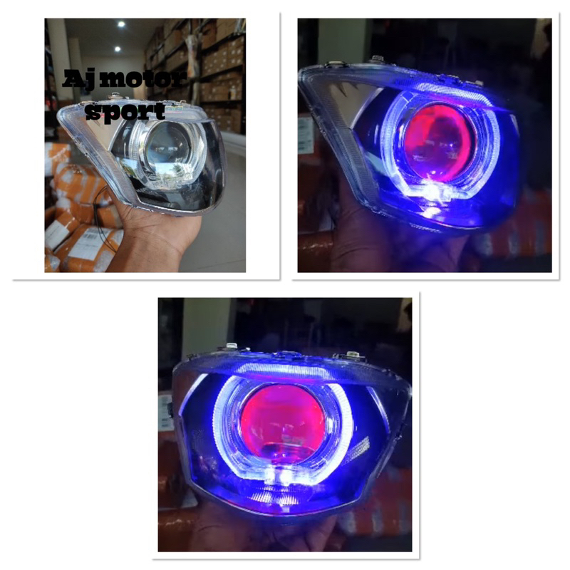LAMPU DEPAN BILED MIO J MIO GT 2,5 HEADLAMP PROJECTOR BILETD MIO MIO GT