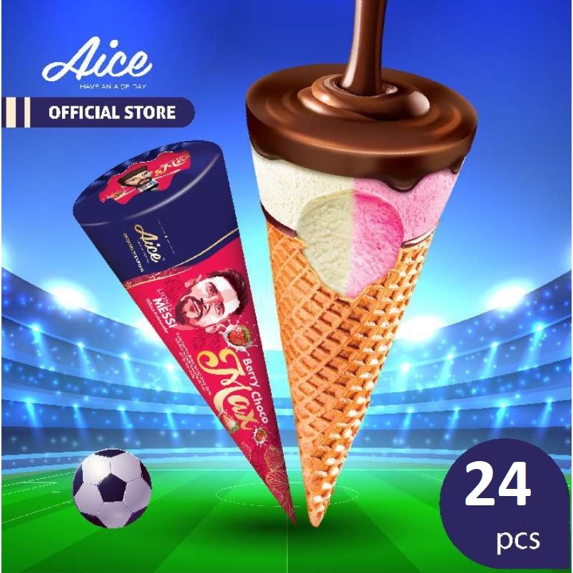 AICE BERRY CHOCO MAX CONE