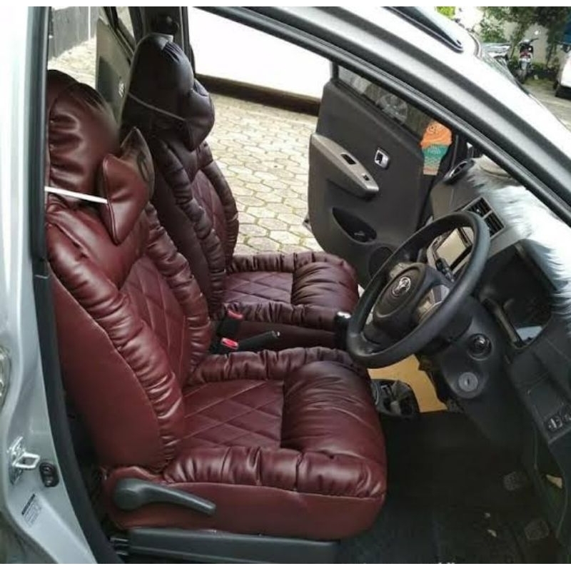 Cover Jok mobil Ayla Agya Brio Jazz  Yaris Ignis Autoleder model Sofa