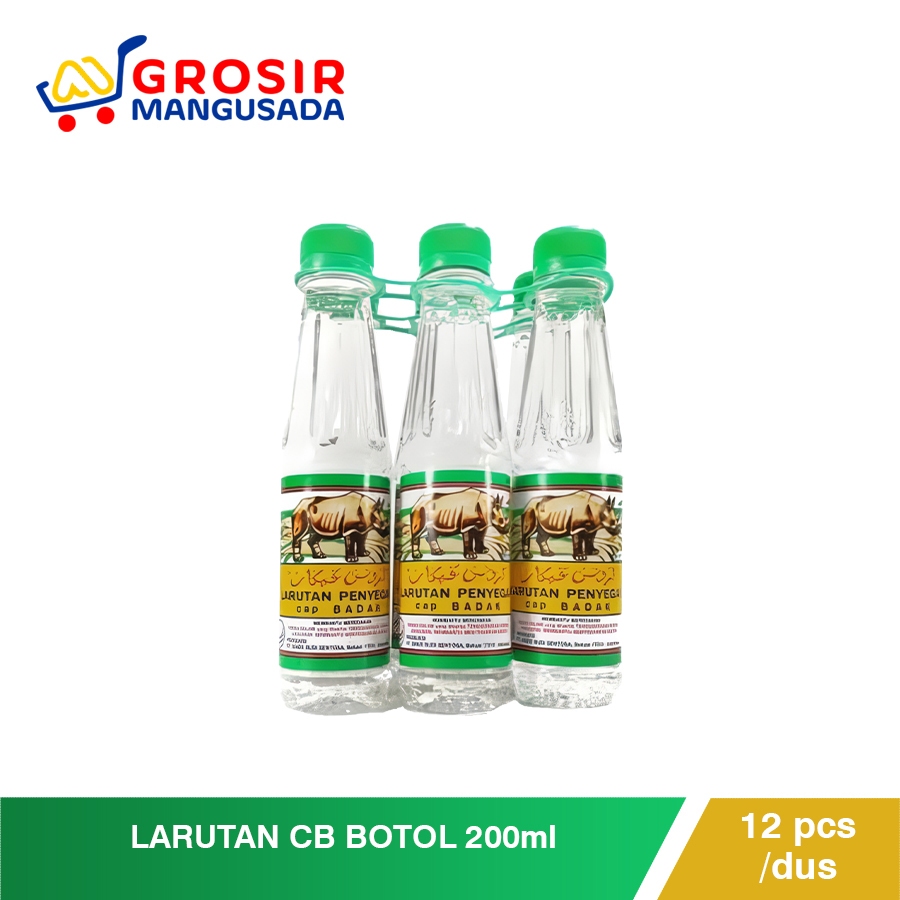 

Larutan Cap Badak Botol 200ml Larutan Penyegar Cap Badak 12pcs Harga Grosir