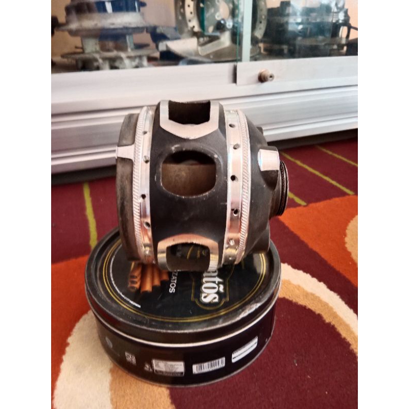 Tromol belakang tiger revo original copotan bubutan CNC pnp tige revo cb 150 vixion new