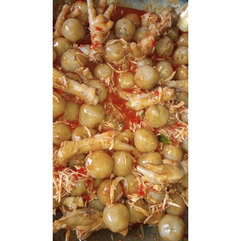 

Cilok ayam suwir