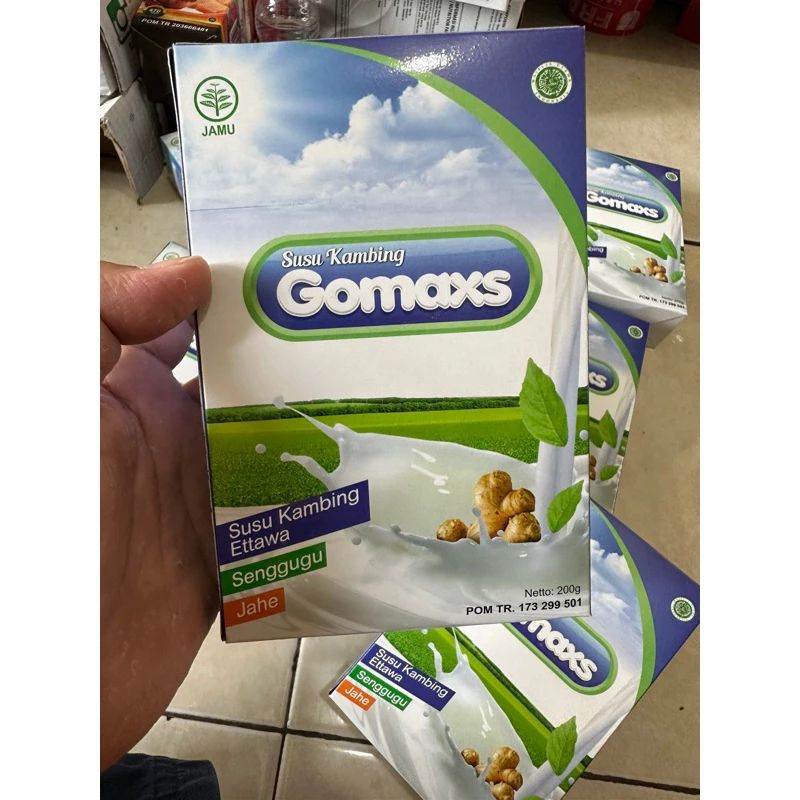 

Gomaxs / Susu Kambing Gomaxs / Jamu Susu Kambing Etawa Gomaxs