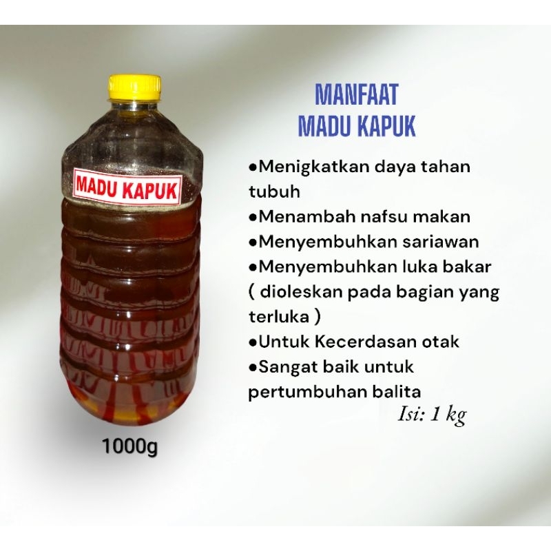 

Madu Kapuk/Randu Madu Asli