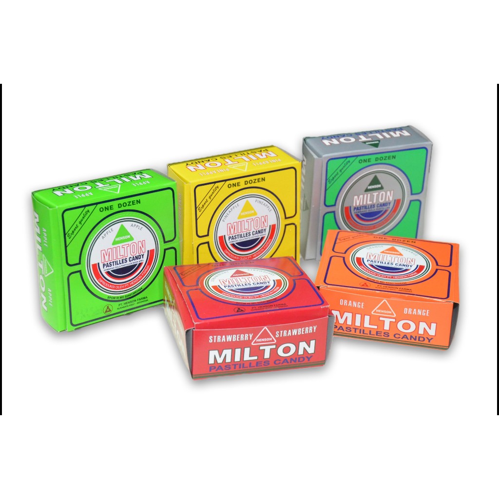 

Permen MILTON Pastilles Box Isi 12 Kaleng Besar 30 Gram