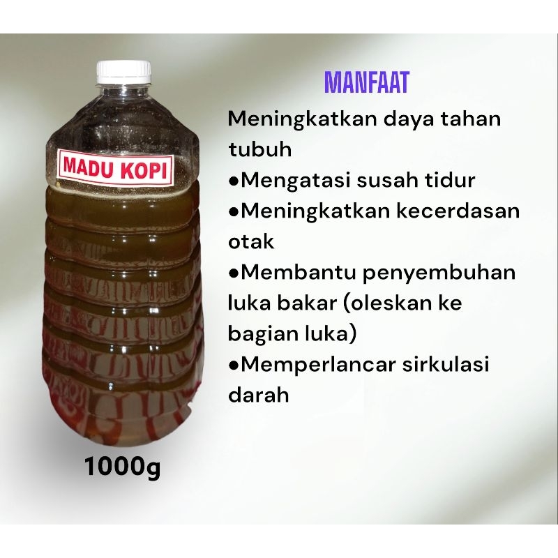 

Madu kopi Madu Nektar Kopi Madu Asli