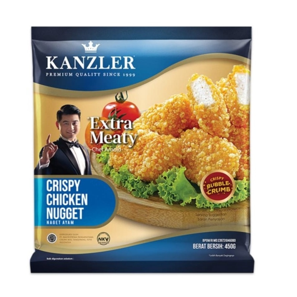 

KANZLER CRISPY CHICKEN NUGGET KEMASAN 120 GR/450 GR