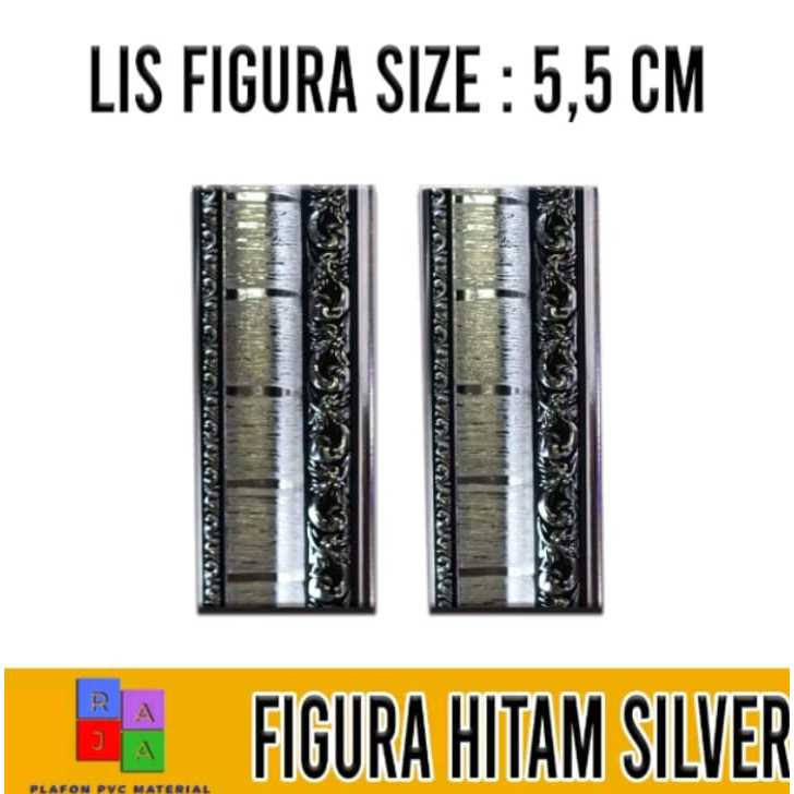 LIS FIGURA DINDING BAHAN PVC PLAFON MOTIF FRAME BATANGAN