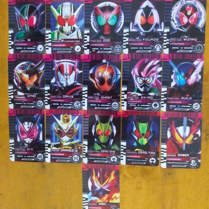 Kertu Ekstra CSM Decade Ver 2 Khusus CSM Bootleg Recast China Ver