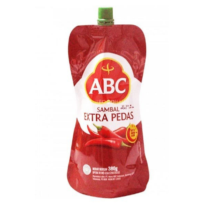

Abc Sambal Extra Pedas Pouch 380gr