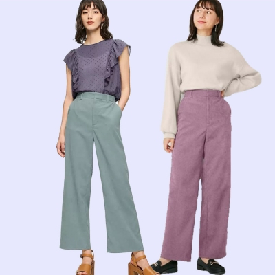 UNIQLO GU WIDECROP PANTS