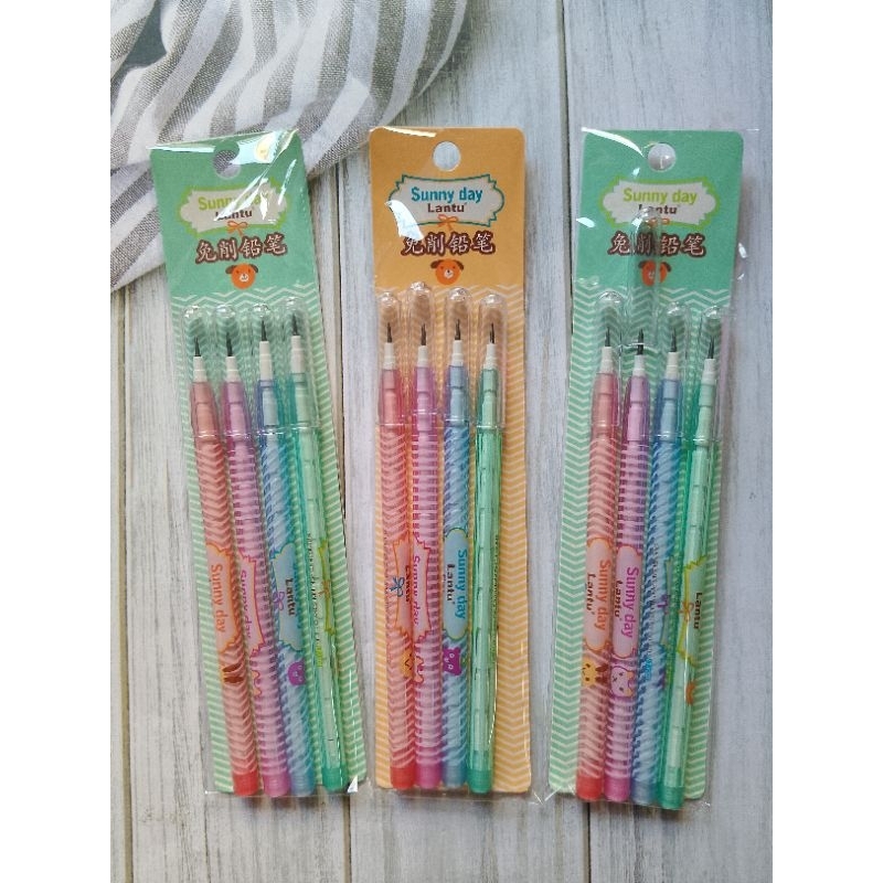 

PENSIL BENSIA ISI 4 PC MOTIF RANDOM