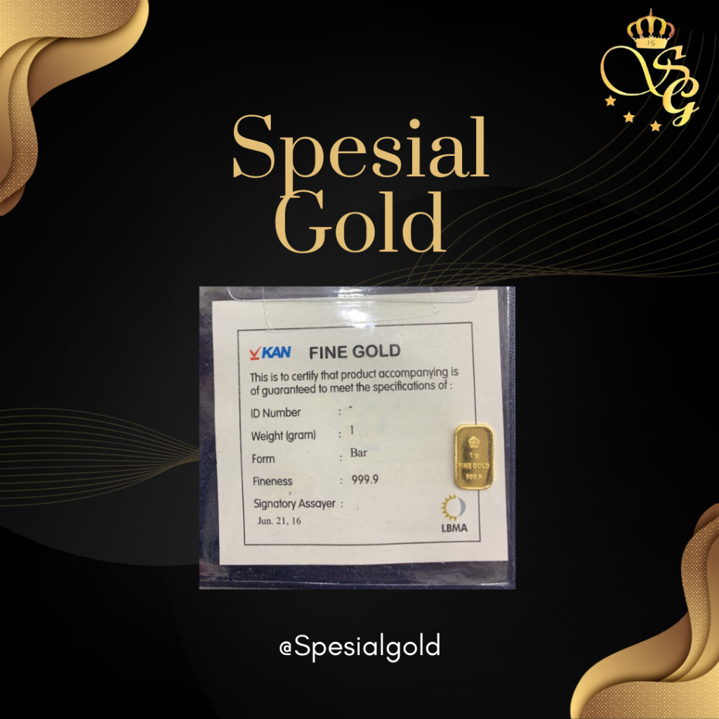 Emas Logam mulia RETRO 1Gram