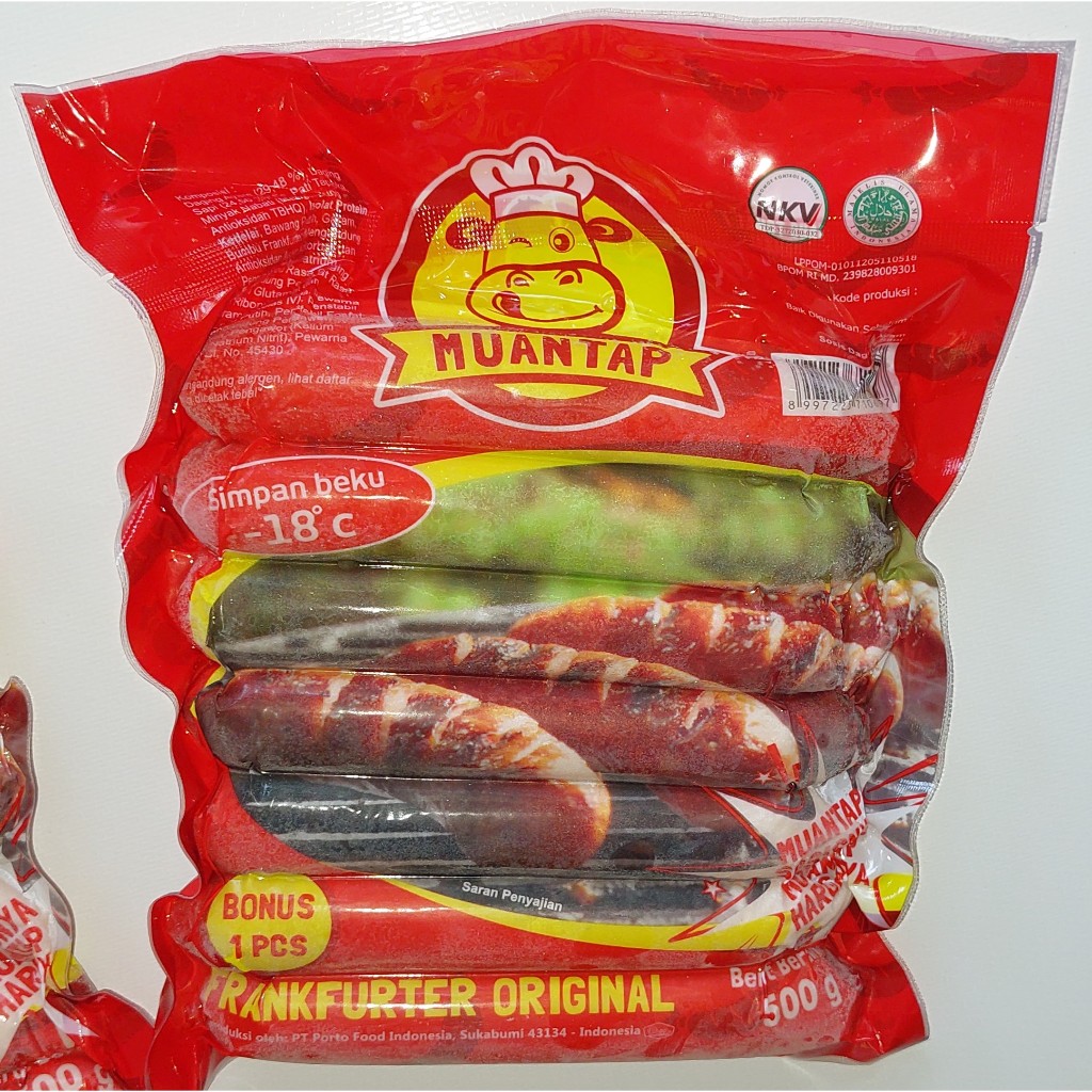 

Muantap Sosis Bakar Jumbo 6s 500 Gr