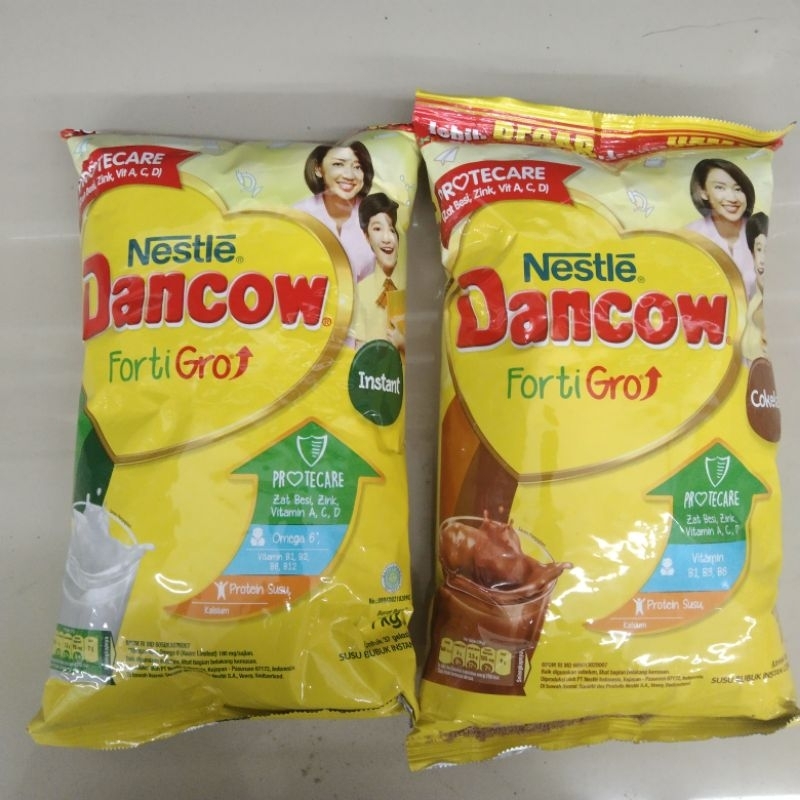 

DANCOW FORTIGRO susu bubuk/susu anak instant, coklat pouch 1kg