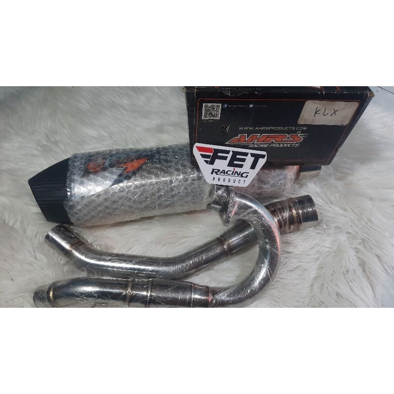 knalpot racing klx d tracker ahrs original