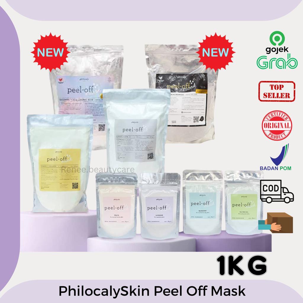 1kg Philocaly Skin Philocalyskin  Peel Off Mask Masker Facial Masker Kiloan Masker Organik