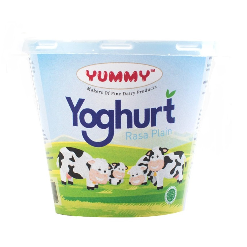 YUMMY YOGURT NATURAL PLAIN 500 GR