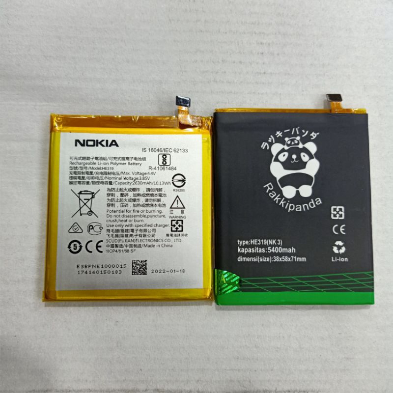 baterai nokia 3 he319