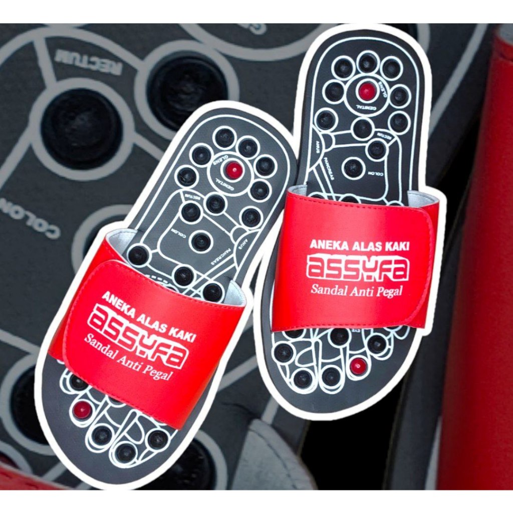 SANDAL REMATIK SANDAL REFLEKSI SANDAL KESEHATAN PRIA WANITA