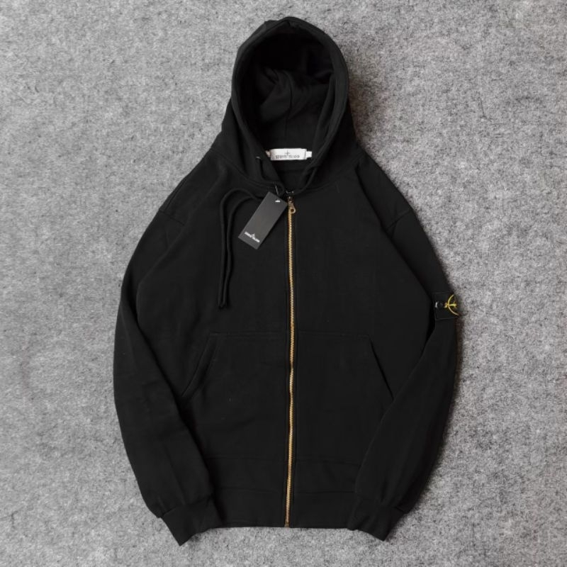 ZIPPER STONE ISLAND FULL TAG & LABEL - JAKET SWEATER HOODIE STONE ISLAND PREMIUM AUTHENTIC FULL TAG 