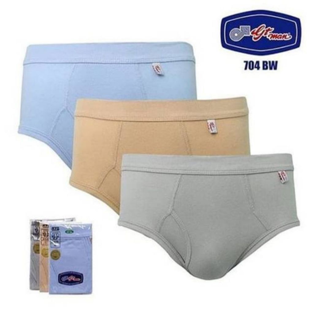 CELANA DALAM PRIA GT MAN WARNA ( BW )//CELANA DALAM PRIA DEWASA GT MAN M - JUMBO