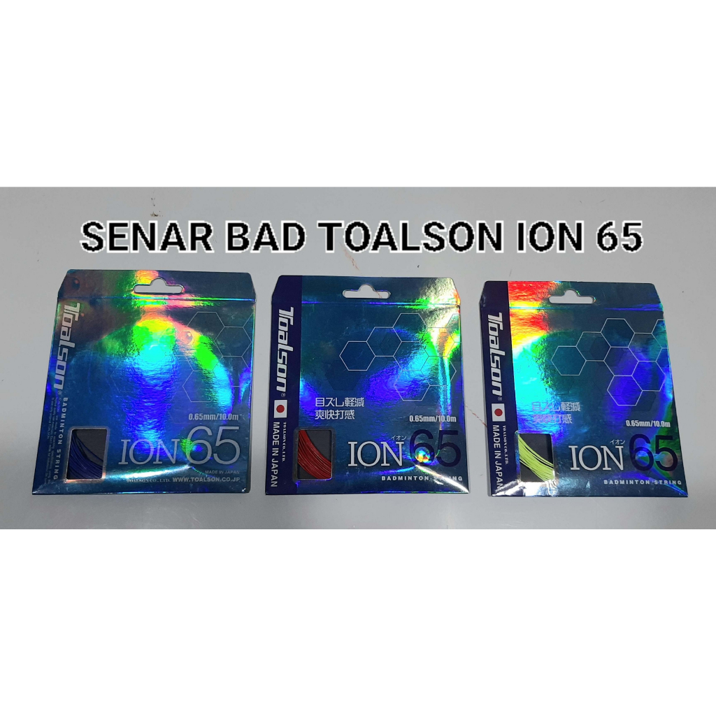 SENAR BAD TOALSON ION 65