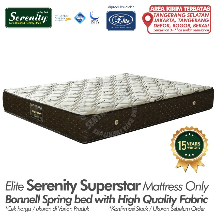 Springbed ELITE SERENITY SUPERSTAR 120 x 200 cm