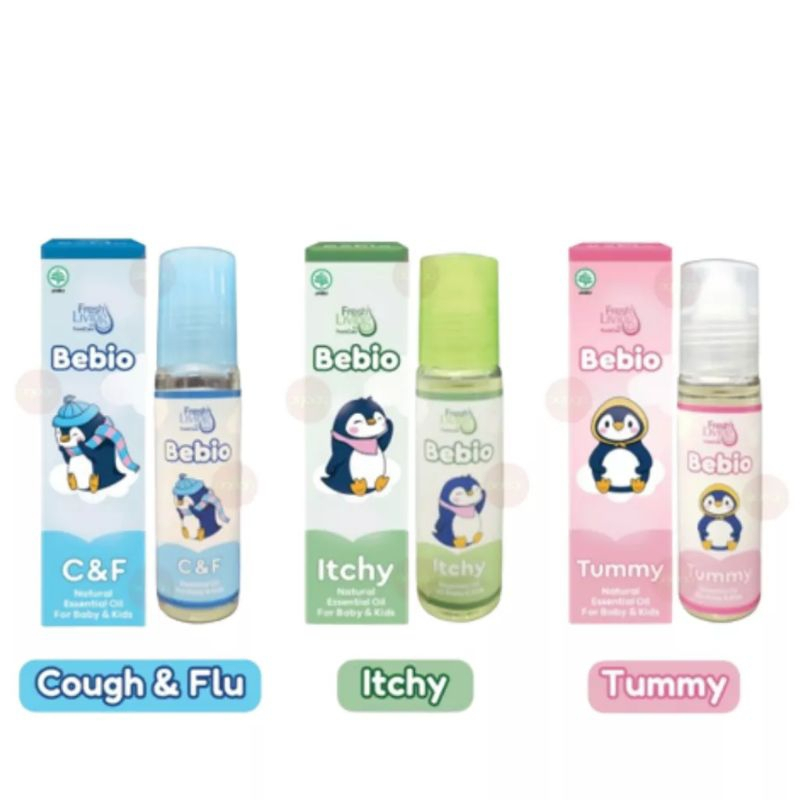 Bebio Fresh Care Baby Bebio Essential Oil, Minyak Aromaterapi untuk Bayi dan Anak,Bebio By Fresh Car