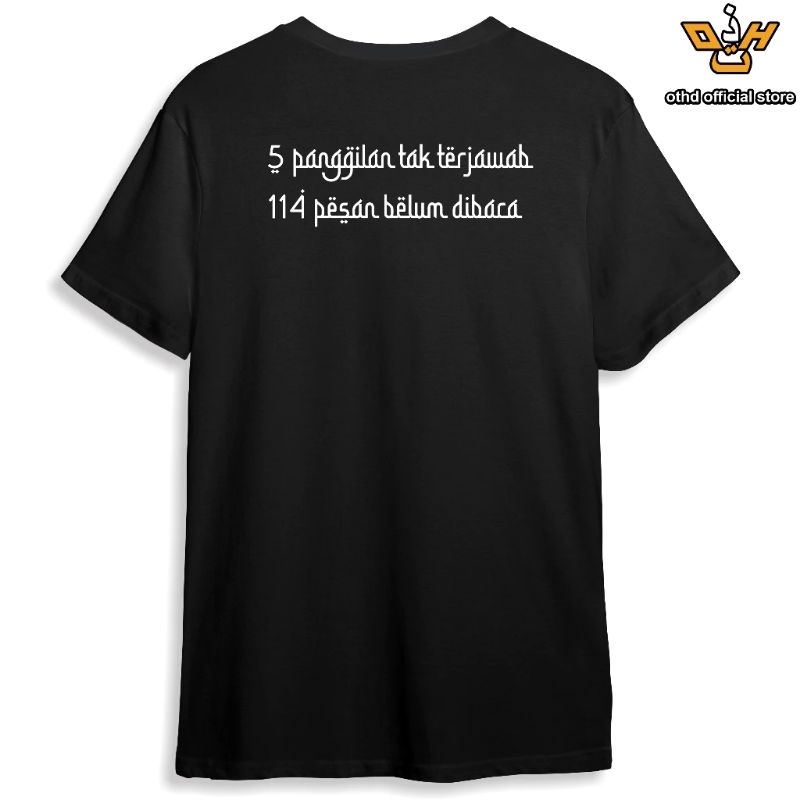 Kaos 5 panggilan tak terjawab 114 pesan belum dibaca