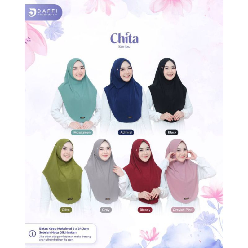 DAFFI - Chita series - daffi Chita - chita daffi - hijab daffi - hijab instan - daffi hijab