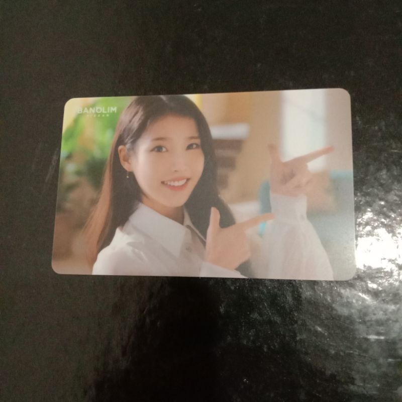IU OFFICIAL PHOTOCARD BANOLIM PIZZA